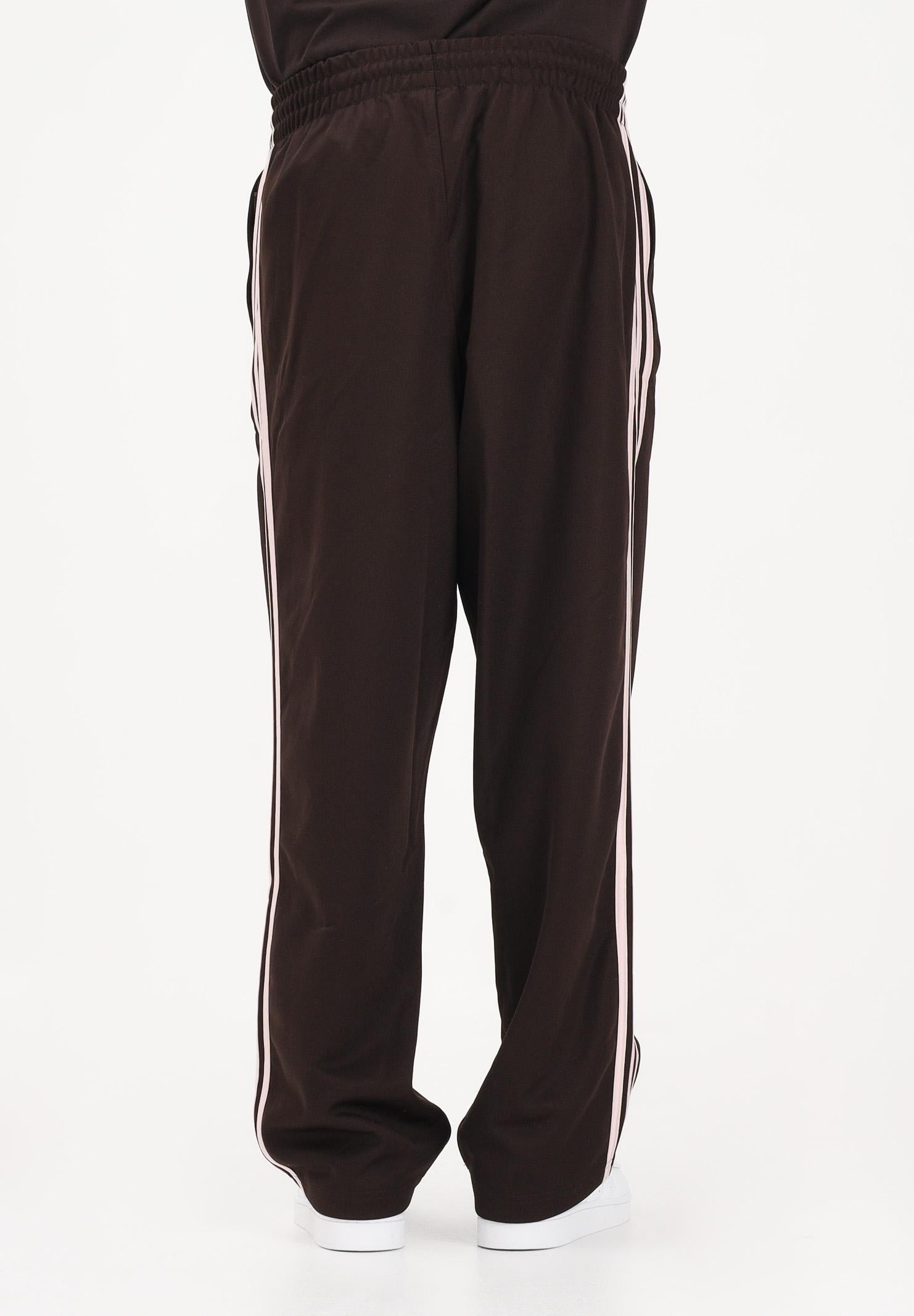 ADIDAS ORIGINALS Pantalone sportivo Baggy marrone e rosa per uomo e donna KE3495 . ADIDAS ORIGINALS 