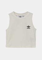 ADIDAS ORIGINALS Top sportivo Ribbed Tank beige da bambina JC8431 . ADIDAS ORIGINALS 
