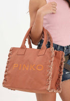 PINKO Shopper Beach biscotto da donna 106673A3A4 L08 PINKO 