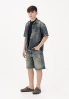 I'M BRIAN Shorts in denim vintage da bambino KEVINJL126 L126 I'M BRIAN 