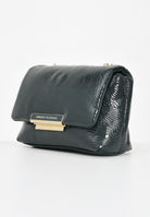ARMANI EXCHANGE Borsa a tracolla in vernice verde da donna XW000357AF17239 U7304 ARMANI EXCHANGE 