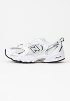 NEW BALANCE Sneakers 530 Bungee bianche per bambino e bambina PZ530SB1 . NEW BALANCE 