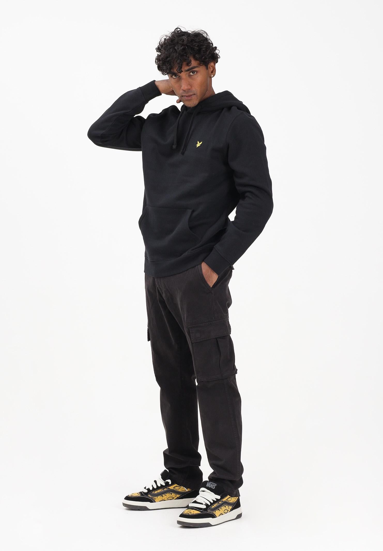LYLE & SCOTT Pantalone cargo nero da uomo TR2109ITA 001 LYLE & SCOTT 
