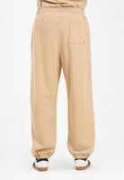 BARROW Pantalone sportivo beige per uomo e donna con stampa logo F5BWUAFP071 307 BARROW 