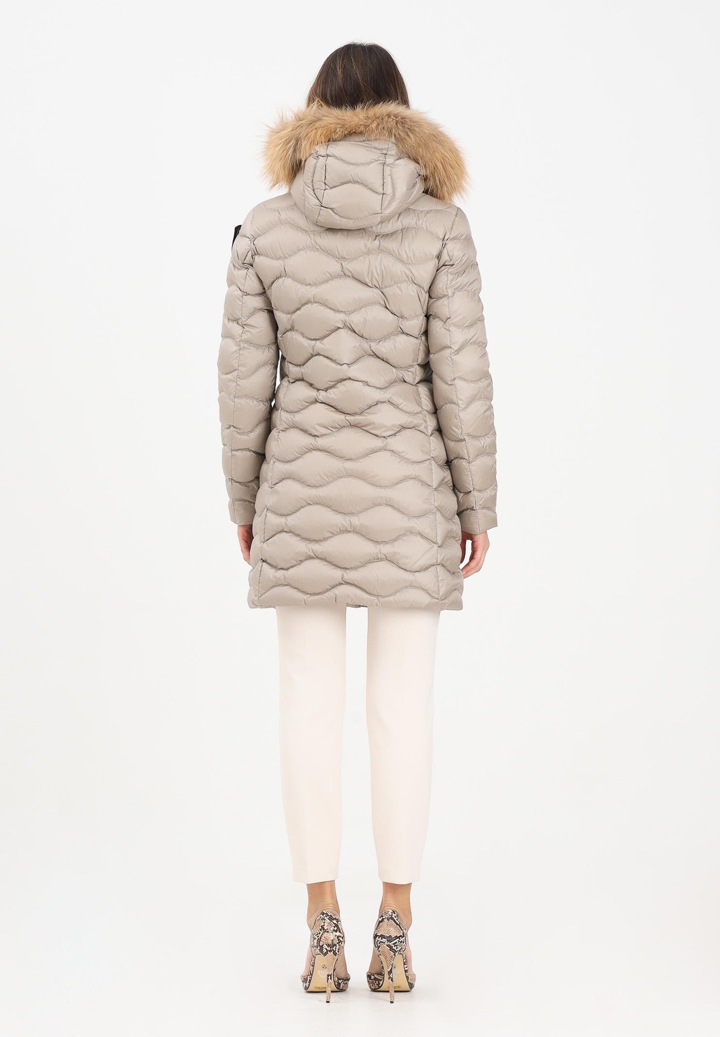 BLAUER Piumino lungo LYNEL beige da donna 25WBLDK03527-006047 301LT BLAUER 