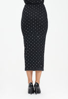 ALMA SANCHEZ Gonna midi Gapi nera da donna AS2526124RT 999 ALMA SANCHEZ 