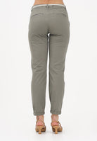 ONLY Pantalone verde oliva da donna con cinturino 15218519 SM ONLY 