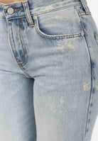 VICOLO Jeans Zeke in denim chiaro sabbiato da donna DAB5121 DEVI VICOLO 