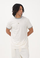 ARMANI EXCHANGE T-shirt a manica corta panna da uomo con logo XM002451AF10356 U1074 ARMANI EXCHANGE 