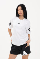 ADIDAS PERFORMANCE T-shirt a manica corta Future Icons 3-Stripes bianca da donna JE0238 . ADIDAS PERFORMANCE 