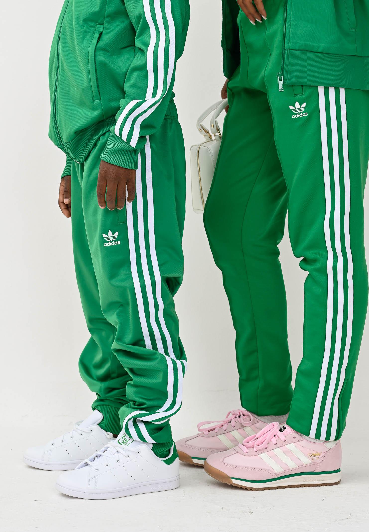 Pantalone sportivo adicolor SST verde per bambino e bambina IY7461 . ADIDAS ORIGINALS 