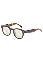 Occhiali da sole marroni per uomo e donna con montatura tartarugata 2115 08 CRISTIAN LEROY 