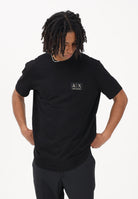 ARMANI EXCHANGE T-shirt a manica corta nera da uomo con logo XM002178AF12308 UC001 ARMANI EXCHANGE 