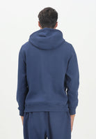 TOMMY HILFIGER Felpa con cappuccio blu da uomo rifinita da monogramma MW0MW39371C7G  TOMMY HILFIGER 