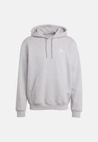 ADIDAS ORIGINALS Felpa con cappuccio Trefoil Essentials Loose grigia da uomo JV6057 . ADIDAS ORIGINALS 