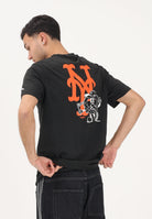 NEW ERA T-shirt a manica corta New York Mets MLB Food Graphic nera per uomo e donna 60771505 . NEW ERA 