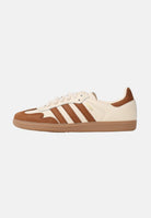 ADIDAS ORIGINALS Sneakers SAMBA OG panna e cuoio per uomo e donna KJ0996 . ADIDAS ORIGINALS 