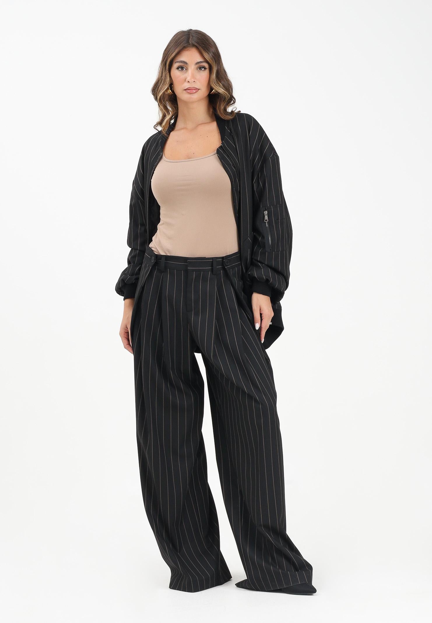 MAR DE MARGARITAS Pantalone Ashton nero da donna MMABW01397 NE01 Mar de margaritas 