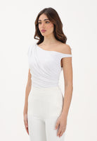 ELISABETTA FRANCHI Body avorio da donna con spallina gioiello BO01361E2 360 ELISABETTA FRANCHI 