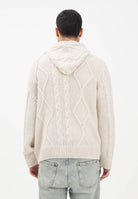 I'M BRIAN Cardigan panna da uomo MA3403 PAN I'M BRIAN 