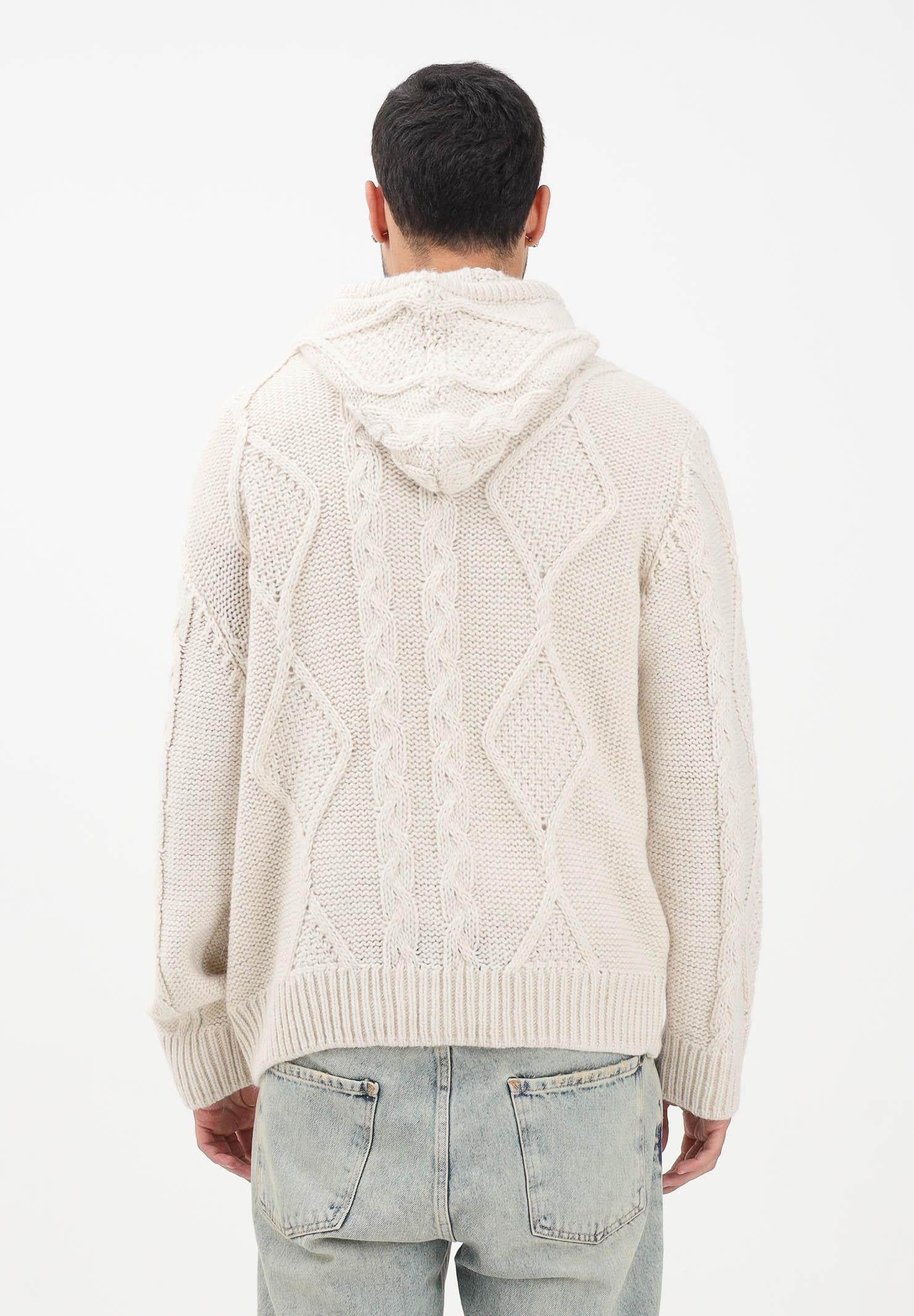 I'M BRIAN Cardigan panna da uomo MA3403 PAN I'M BRIAN 