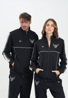 NEW ERA Felpa con zip Chicago Bulls NB Outline nera per uomo e donna 60684341 . NEW ERA 