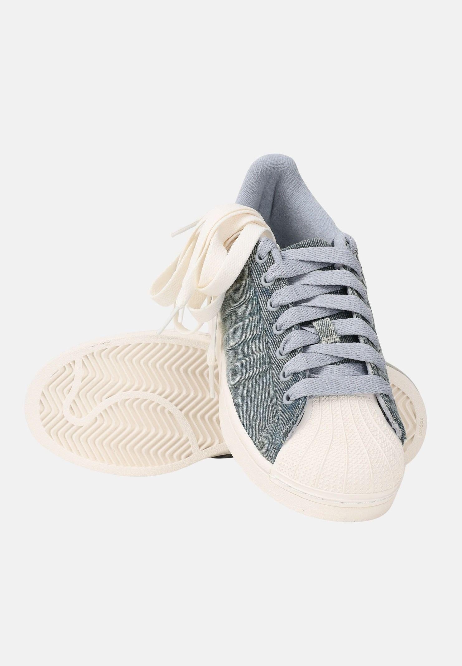 ADIDAS ORIGINALS Sneakers SUPERSTAR II in denim per uomo e donna IH9246 . ADIDAS ORIGINALS 