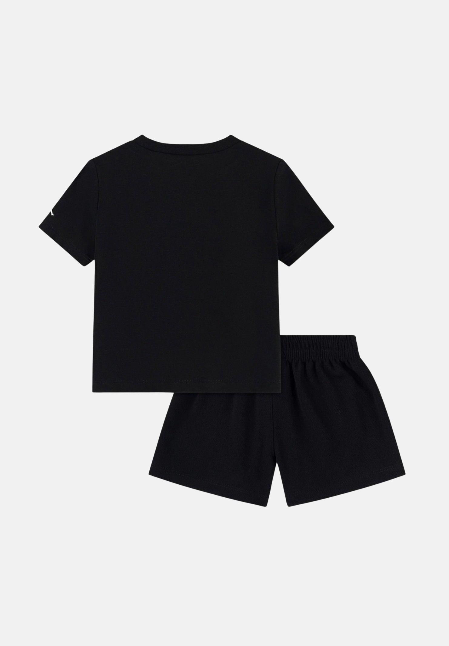 JORDAN Completino Brooklyn Mesh nero per bambino e bambina 85F478 023 JORDAN 