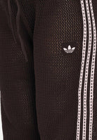 ADIDAS ORIGINALS Pantalone KNITTED CROCHET FIREBIRD marrone da donna<BR/> KE0201 . ADIDAS ORIGINALS 