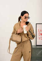 ADIDAS ORIGINALS borsa a tracolla beige per donna JX7874 . ADIDAS ORIGINALS 