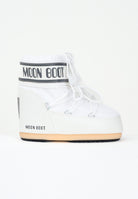 MOON BOOT Stivali da neve ICON LOW bianchi per uomo e donna 80D1409340 A009 MOON BOOT 
