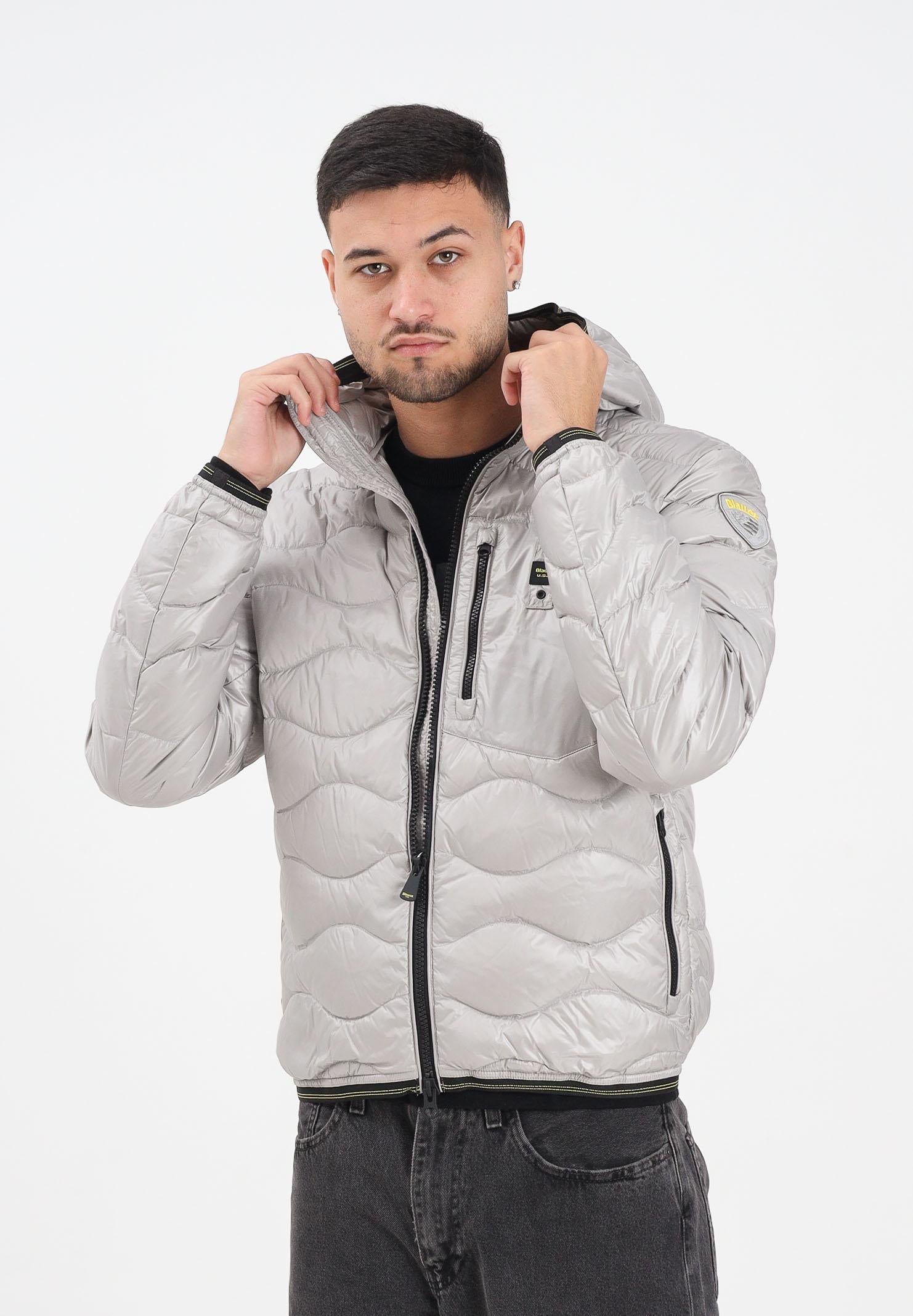 BLAUER Piumino WAVE grigio da uomo 25WBLUC03074-006355 915 BLAUER 