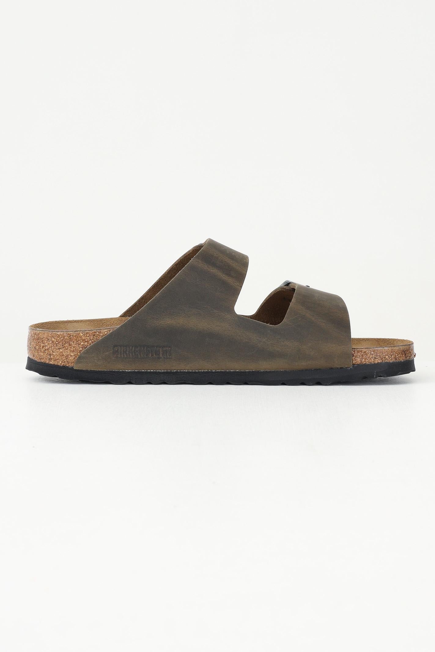 BIRKENSTOCK Ciabatte Arizona khaki da uomo 1027039 . BIRKENSTOCK 