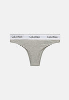 CALVIN KLEIN Slip grigio da donna con elastico logato 000QF5981E P7A CALVIN KLEIN 
