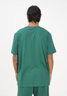 GCDS T-shirt a manica corta verde per uomo e donna con stampa logo C1MEQC041J104 883G GCDS 