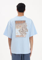 ADIDAS ORIGINALS T-shirt a manica corta Graphic azzurra da uomo KX1263 . ADIDAS ORIGINALS 