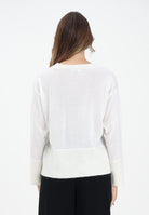 ARMANI EXCHANGE Maglioncino girocollo bianco da donna XW000772AF16602 U1003 ARMANI EXCHANGE 