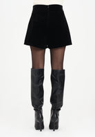 ODI ODI Shorts Merlar nero da donna in velluto con applicazioni MERLARA090W5 D6 ODI ODI 