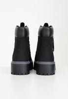 TIMBERLAND Anfibi Stone Street 6-Inch neri da donna TB1A5RH50151 . TIMBERLAND 