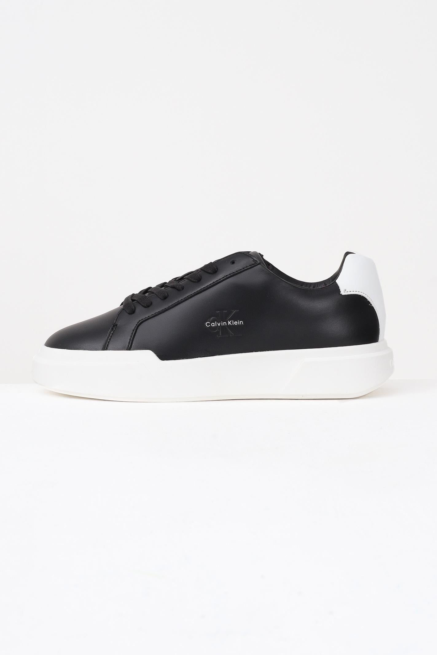CALVIN KLEIN JEANS Sneakers nere da uomo con logo YM0YM013440GM . CALVIN KLEIN JEANS 