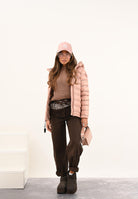 ONLY Maglioncino girocollo marrone da donna con fiocco sul retro 15353235 CocoaCrÈme ONLY 