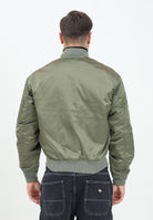 LACOSTE Bomber verde da uomo con logo BH2899 BMY LACOSTE 