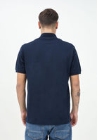 LACOSTE Polo blu per uomo e donna con patch logo coccodirllo 1212 166 LACOSTE 
