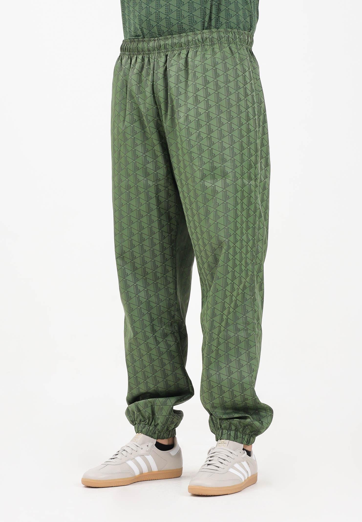 LACOSTE Pantalone sportivo verde da uomo con monogramma XH8908 132 LACOSTE 