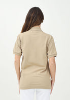 LACOSTE Polo beige per uomo e donna con patch logo coccodirllo 1212 02S LACOSTE 