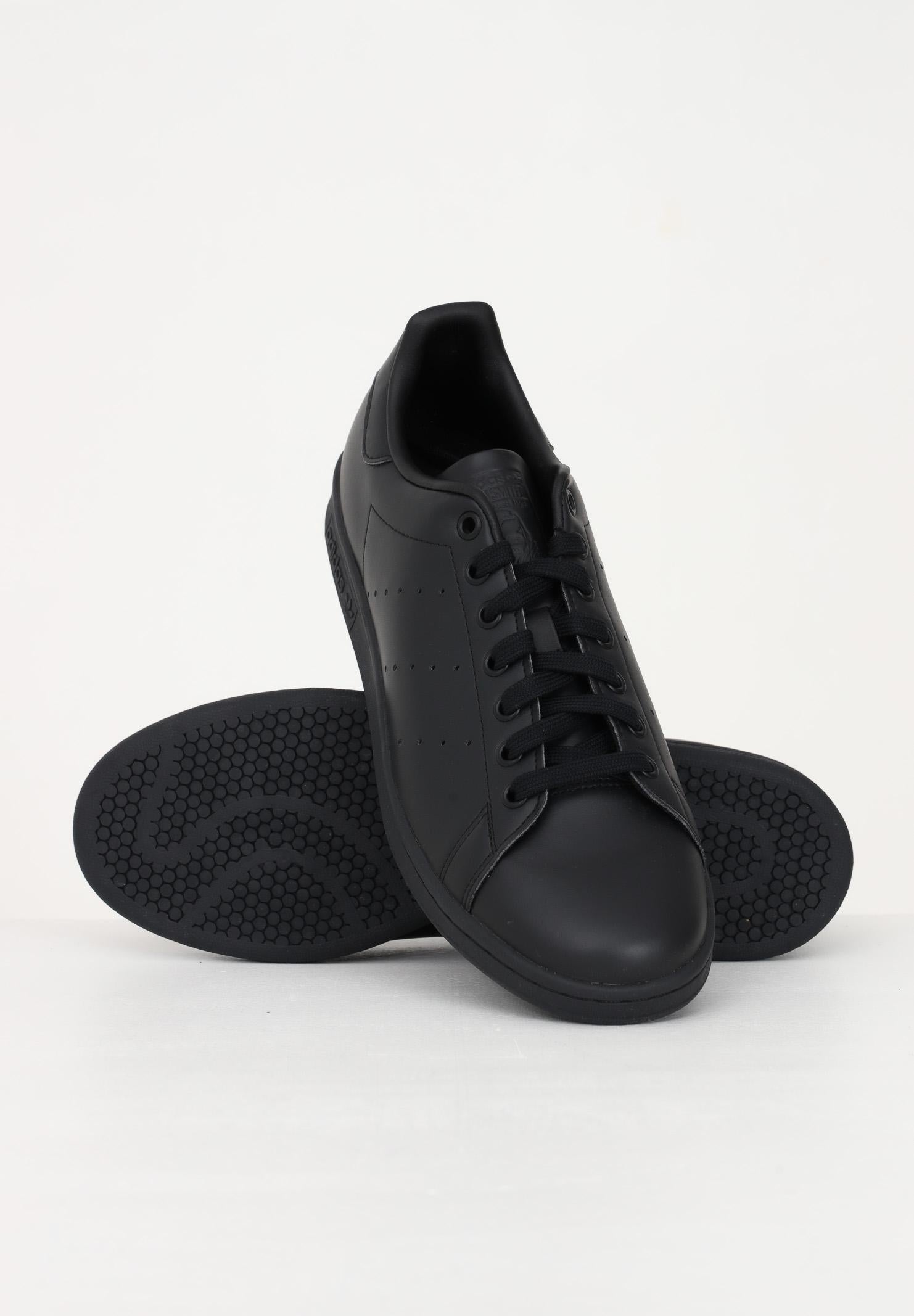 ADIDAS ORIGINALS Black Stan Smith Sneakers for Men and Women