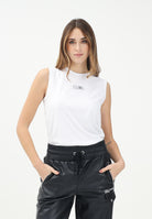 MAISON MARGIELA Canotta bianca per donna, ragazzi e bambini con stampa Numeric M60575MM009 M6100 MAISON MARGIELA 