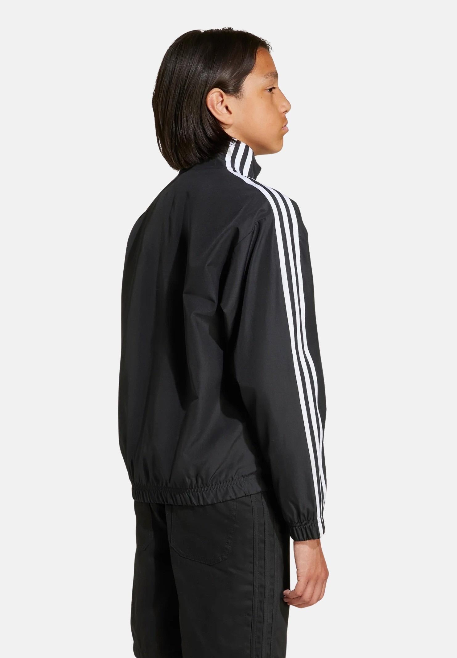 ADIDAS ORIGINALS Giacca a vento Woven nera per bambino e bambina KC5048  ADIDAS ORIGINALS 