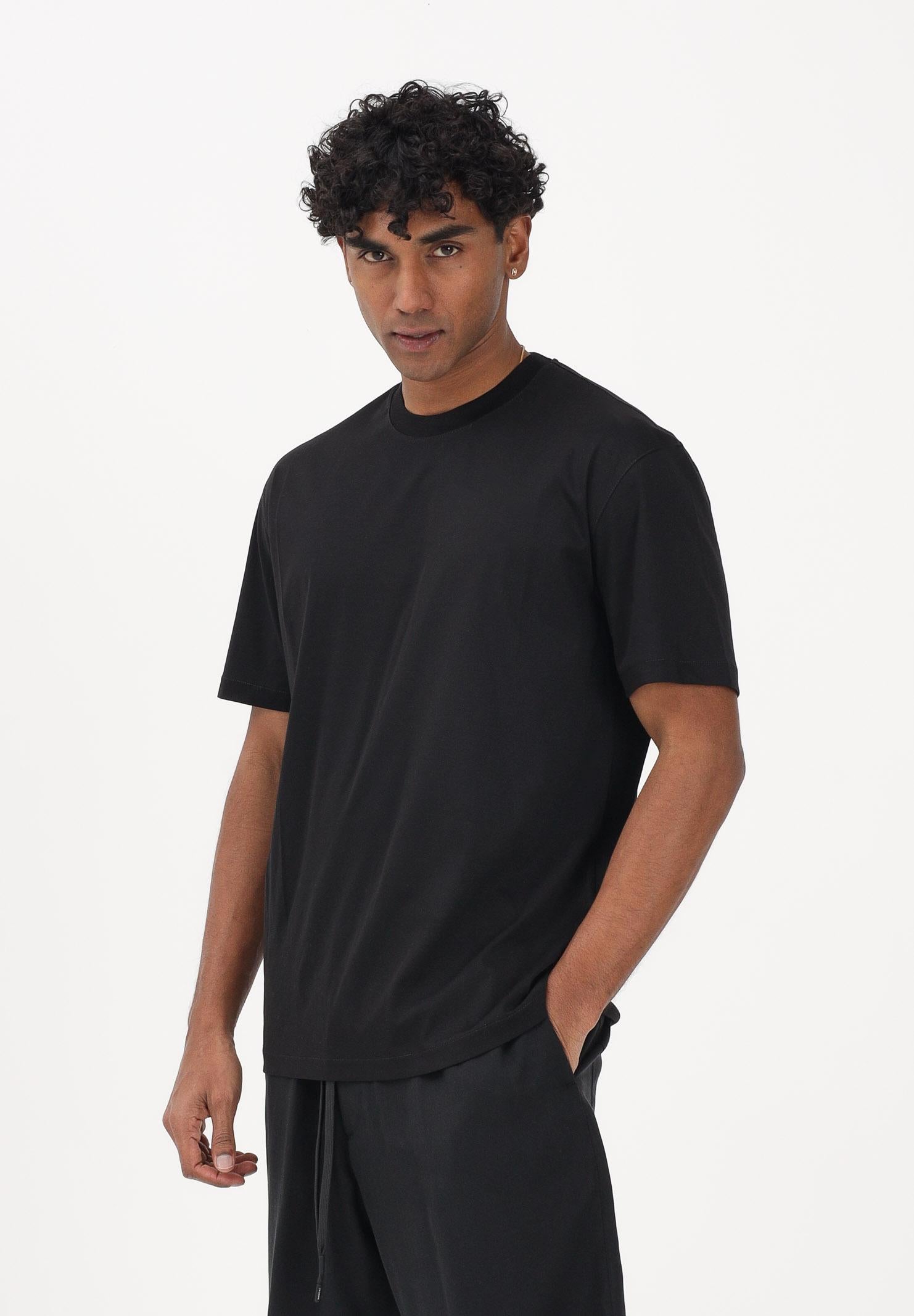 I'M BRIAN T-shirt a manica corta nera da uomo TS3742 009 I'M BRIAN 