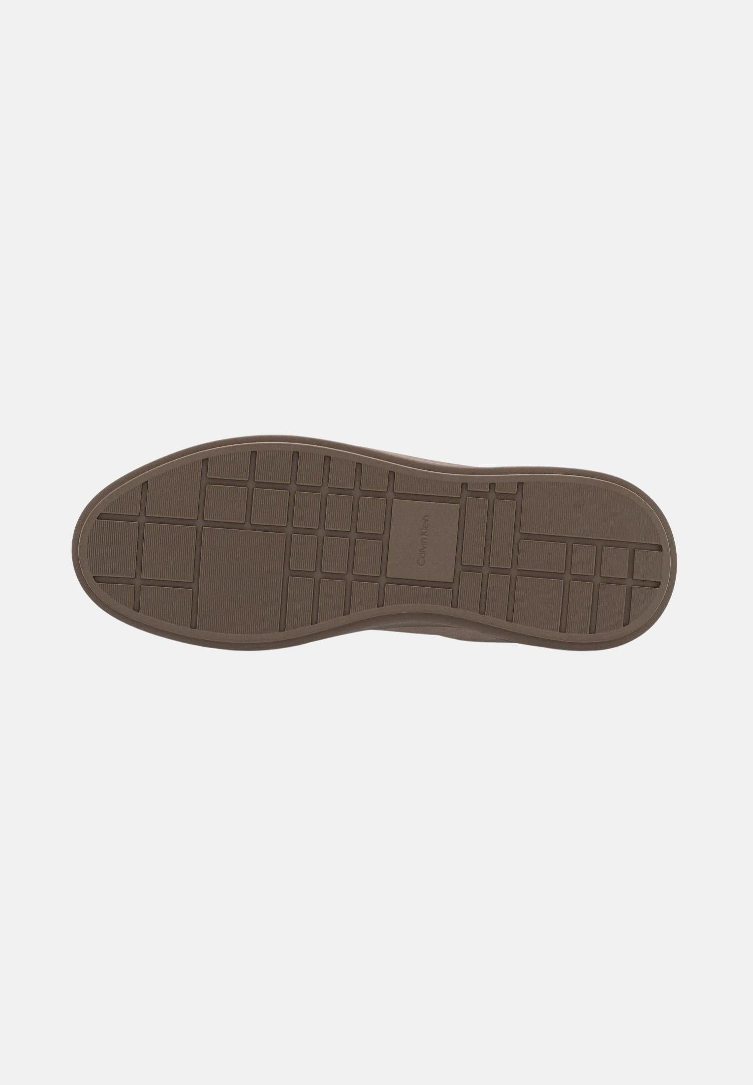 CALVIN KLEIN JEANS sneakers CK Avenue color Triple Desert Taupe, tortora, da uomo. YM0YM01453 PBO CALVIN KLEIN JEANS 